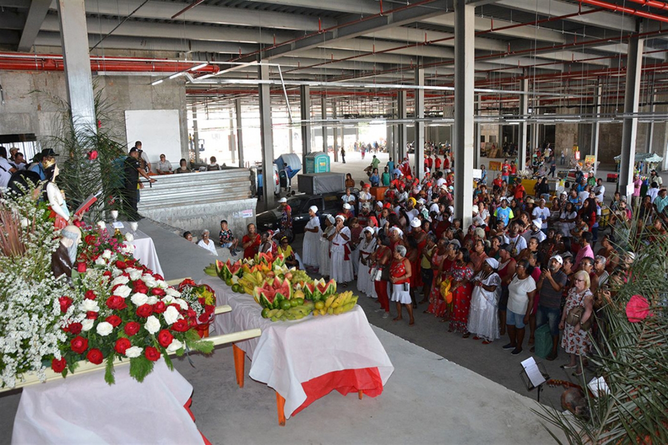 Missa, procissão e o tradicional caruru de Santa Bárbara acontecerá dia 4 de dezembro