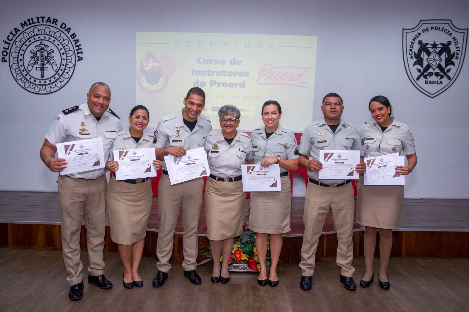 Proerd da PMBA é certificado como o 8º Centro de Treinamento do Brasil