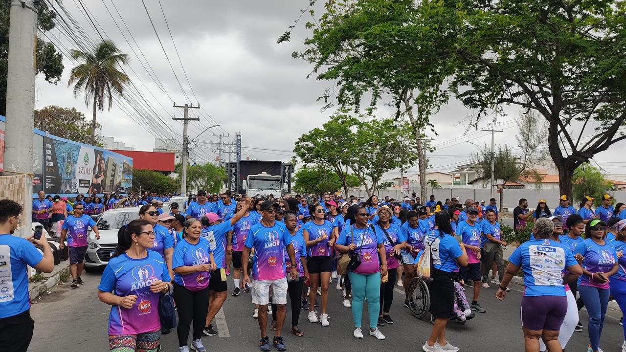 Caminhada do Amor em Feira de Santana promove conscientização e solidariedade