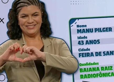 Radialista representa Feira de Santana em reality show de narração esportiva da Globo