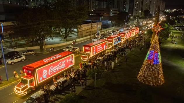 Caravana de Natal da Coca-Cola fará apresentações gratuitas em Salvador e cidades do interior da BA; confira programação