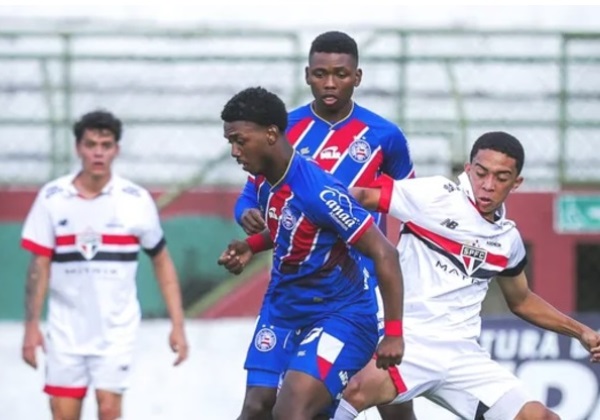 Bahia empata com São Paulo e é eliminado da Copa do Brasil Sub-20