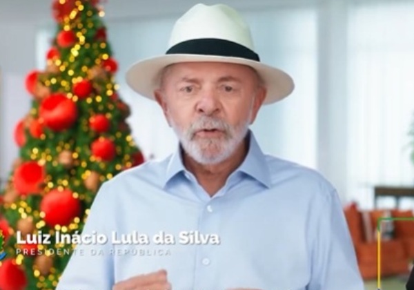 Lula faz pronunciamento de Natal, destaca decisões econômicas e agradece orações