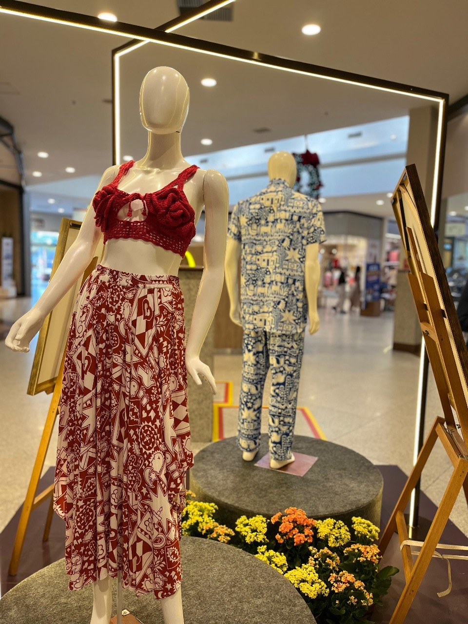 Boulevard Shopping recebe a exposição “Todos os Caminhos levam a Arte e a Moda”