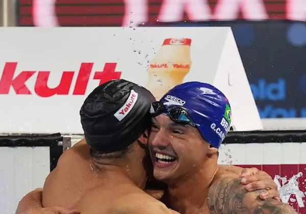 Guilherme Caribé fatura segunda prata no Mundial de piscina curta