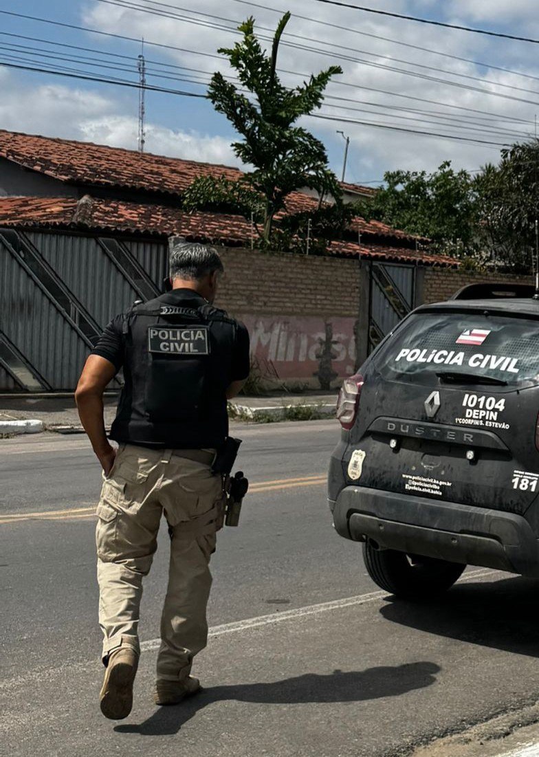 Homem é preso suspeito de violência doméstica em Santo Estevão