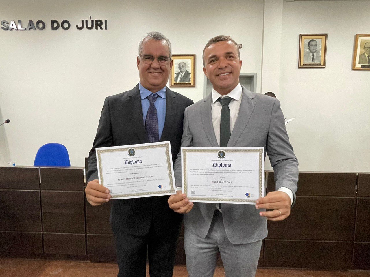 Prefeito, vice-prefeito e vereadores de Santo Estêvão são diplomados