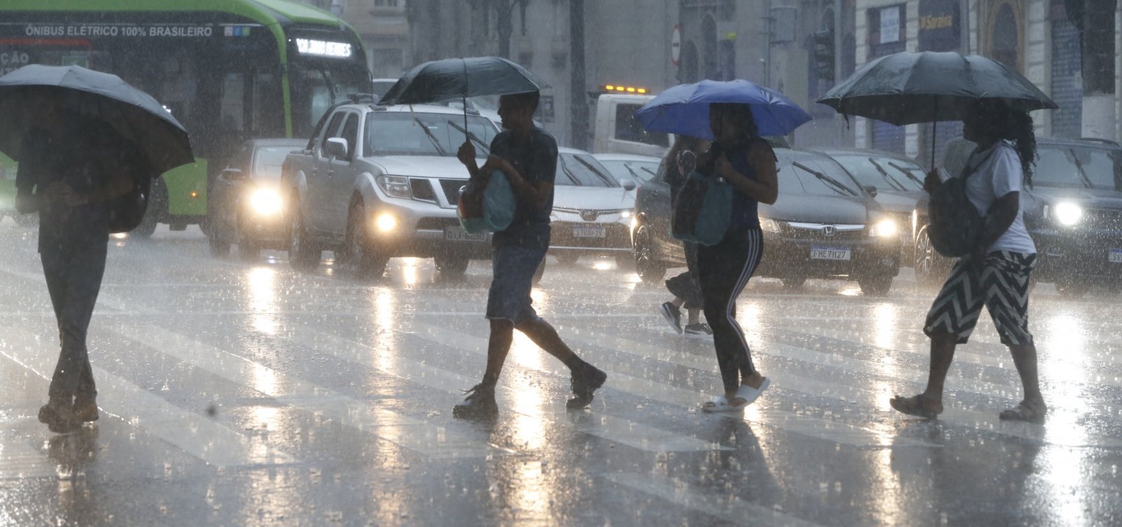 Oito cidades baianas estão sob alerta de chuvas intensas; veja lista