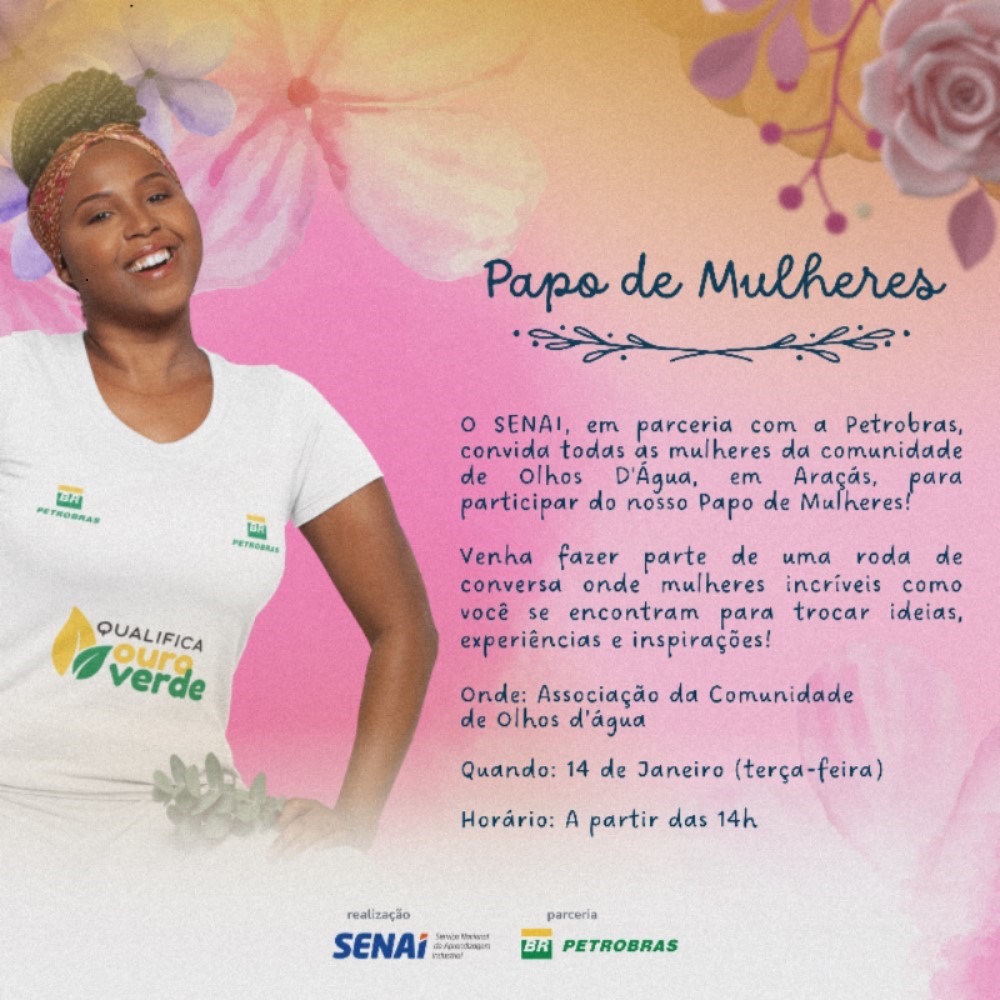 Com foco no protagonismo feminino, Araçás recebe a primeira edição do “Papo de Mulheres” nesta terça (14)