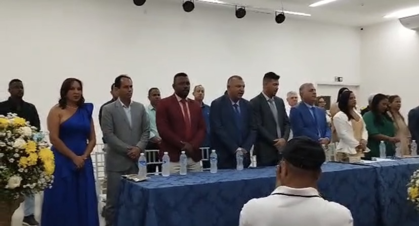 Anguera celebra posse do prefeito e vice-prefeita, além da presidente da Câmara