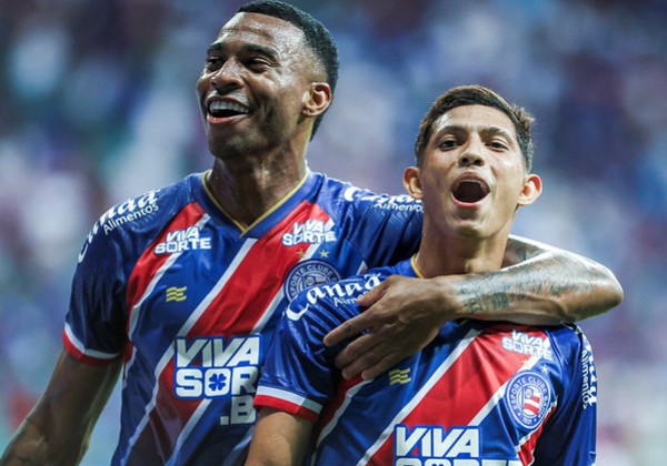 Com dois de Pulga, Bahia atropela o América-RN por 5 a 1 na Fonte Nova