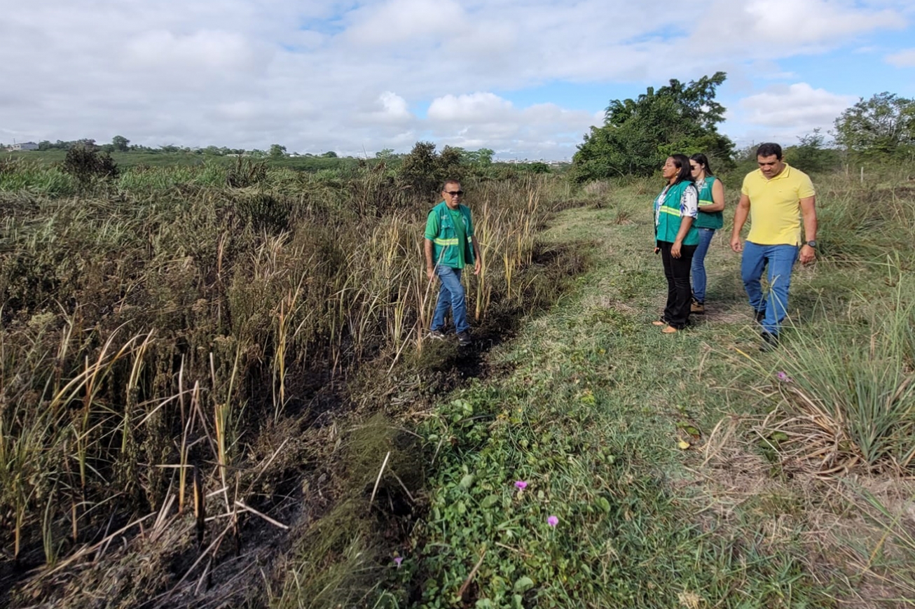 Semmam visita Lagoa de Berreca após incêndio e inicia investigação