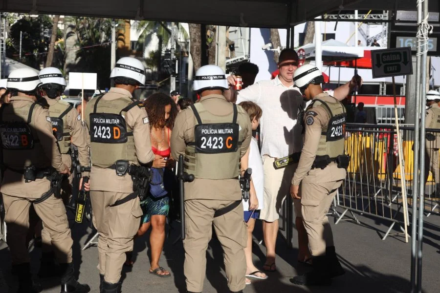 Portais de Abordagem reforçam segurança durante o Carnaval de Salvador