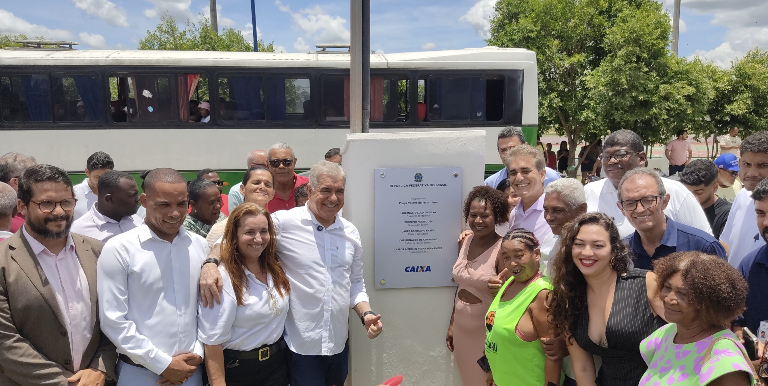 Sete novas praças com equipamentos comunitários são inauguradas na Lagoa Grande