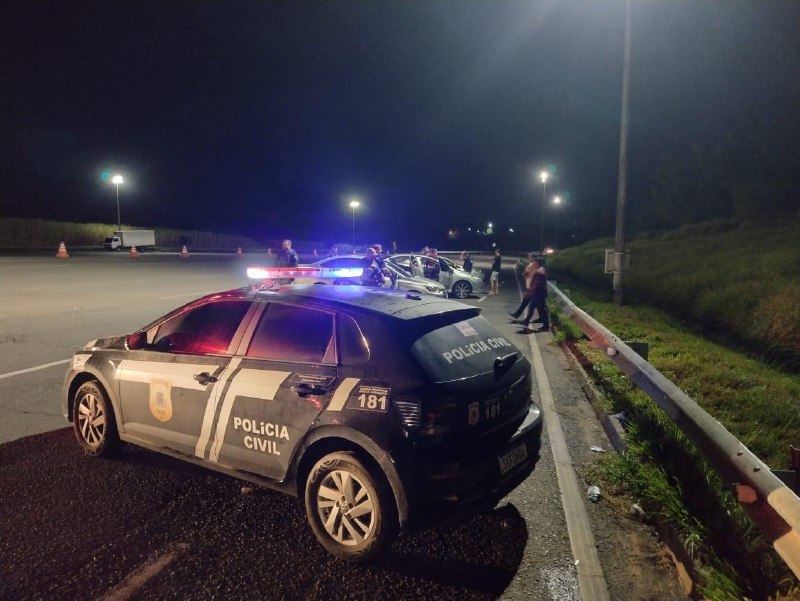 Polícia Civil realiza bloqueios na BR-324 para combater o crime organizado