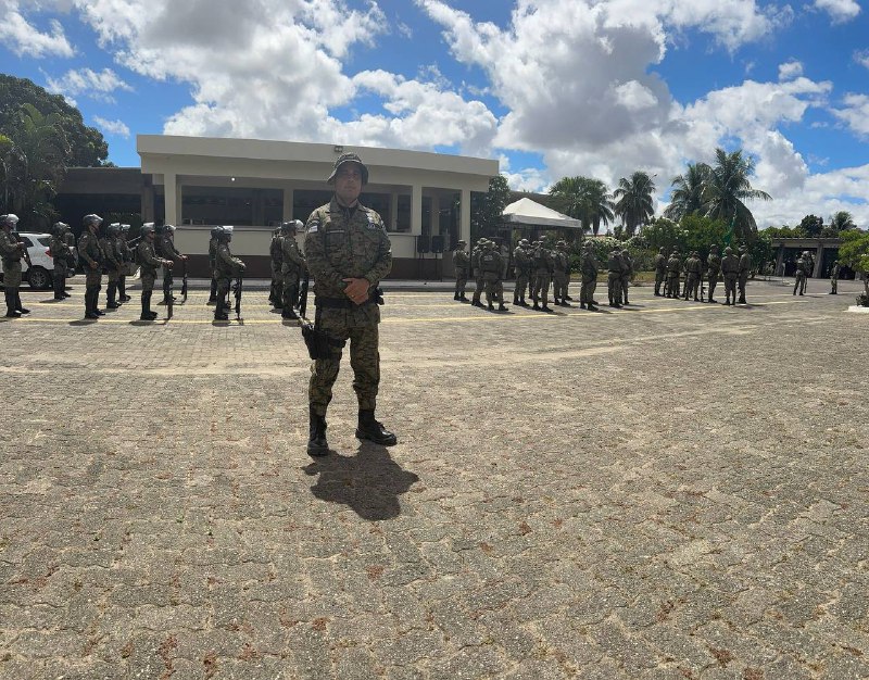 CIPE/Leste celebra um ano de atuação com solenidade militar em Feira de Santana