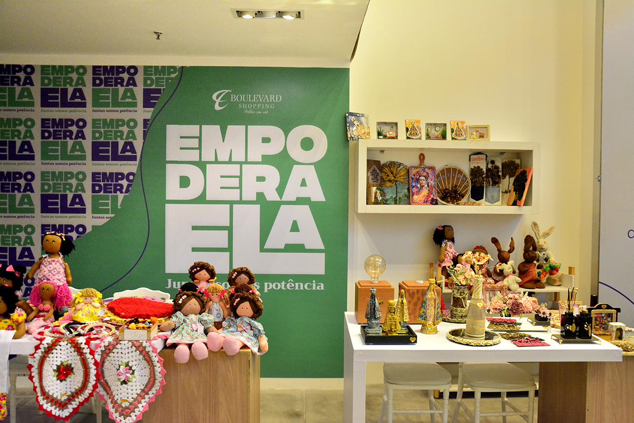 Loja colaborativa fortalece empoderamento e empreendedorismo feminino