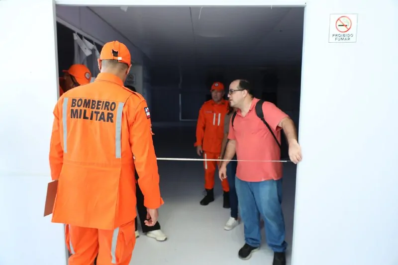 Micareta de Feira 2025: MPBA inspeciona estruturas que estão sendo montadas no circuito da festa