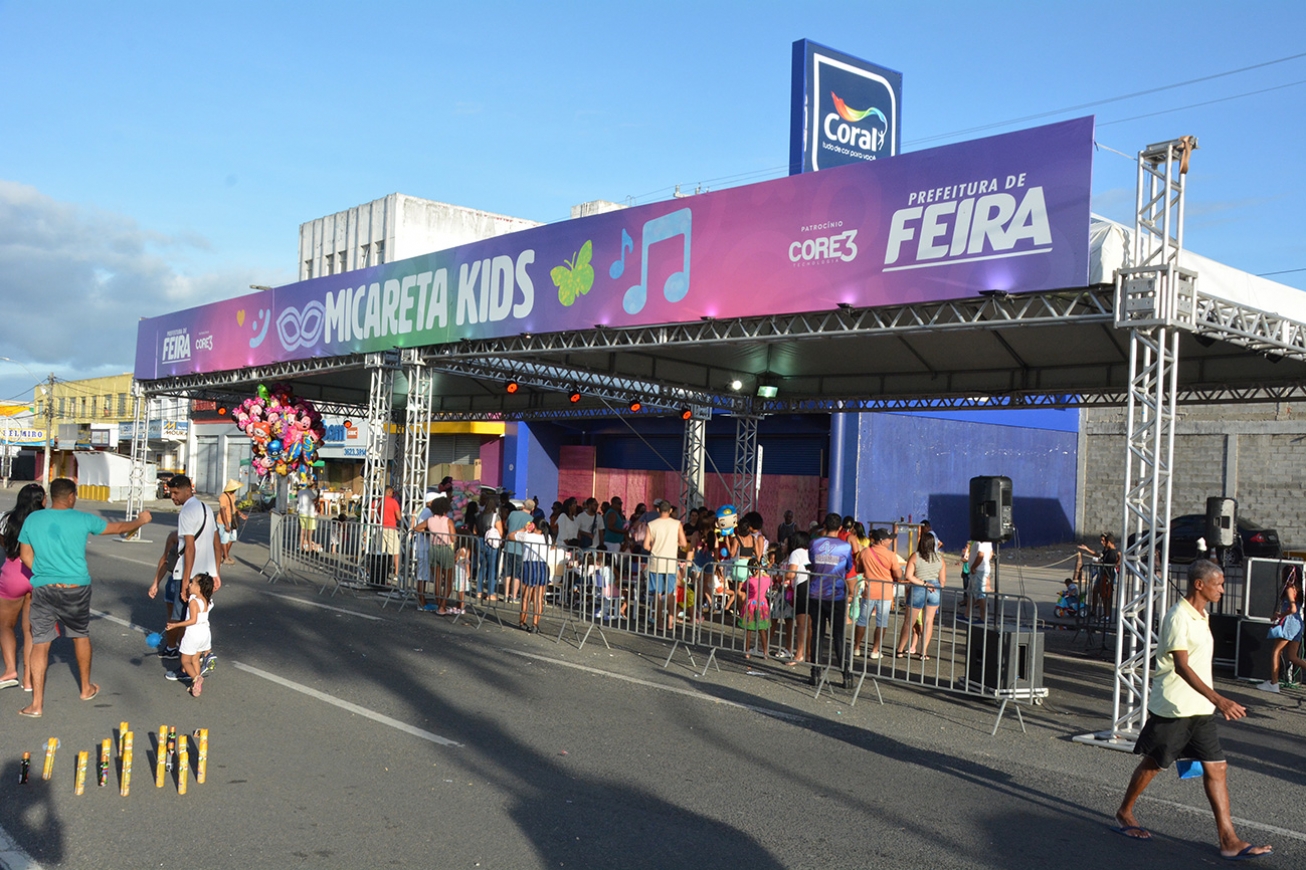 Espaço Kids funcionará em novo endereço durante a Micareta 2025