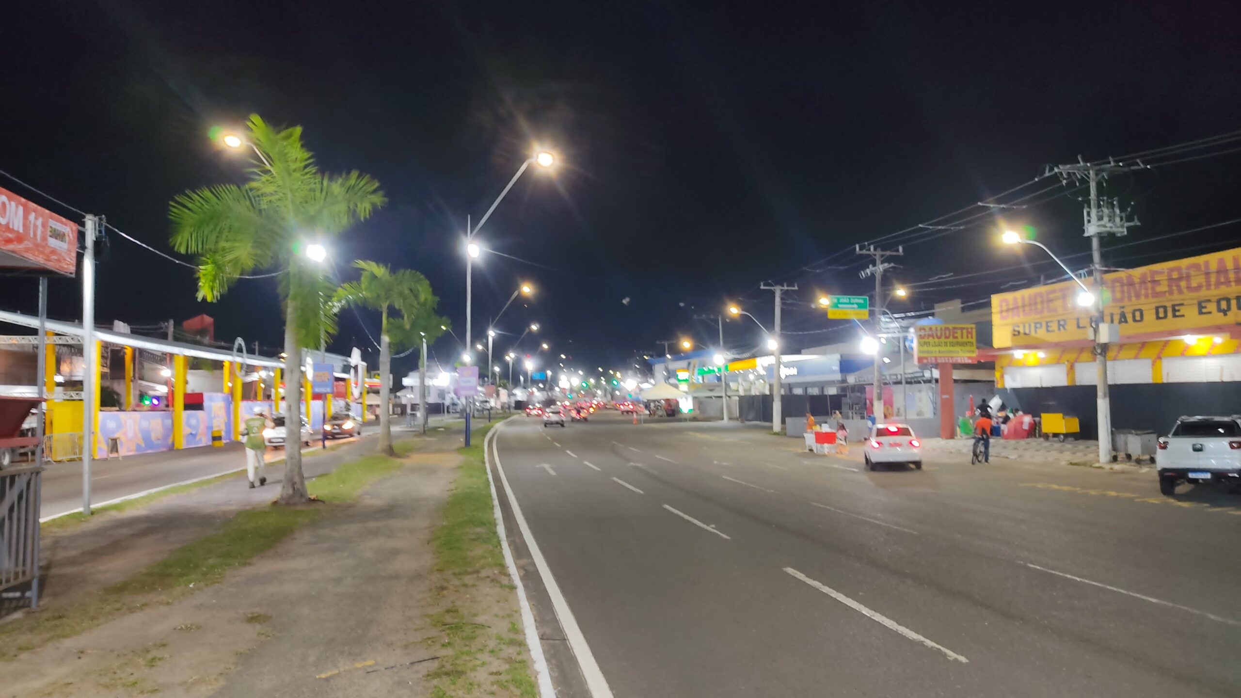 Circuito Maneca Ferreira recebe iluminação especial para abertura da Micareta