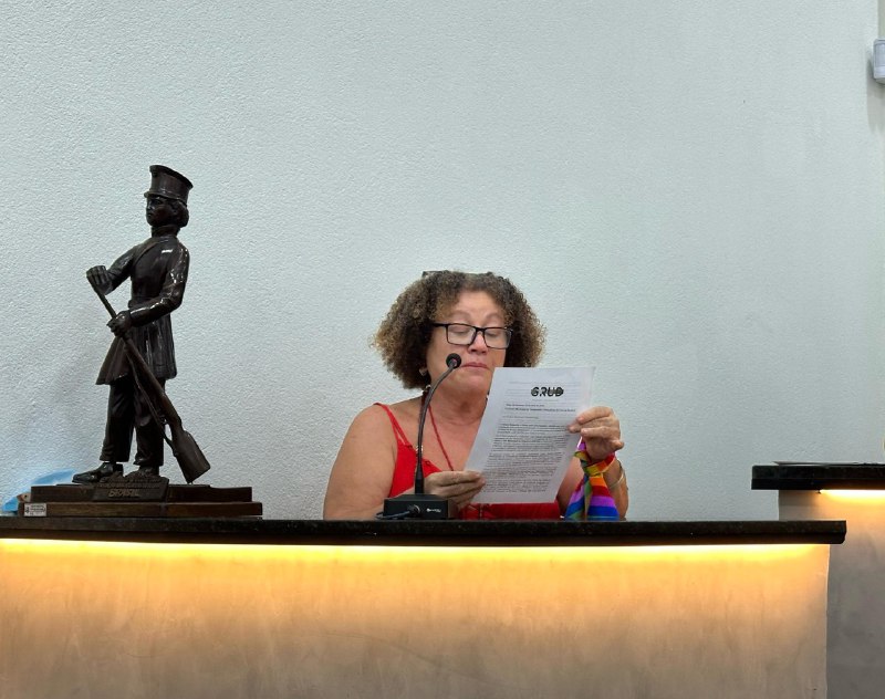Grupo protesta contra projetos que extinguem o Dia Municipal do Orgulho LGBTQIA+ e proíbem participação de crianças na Parada