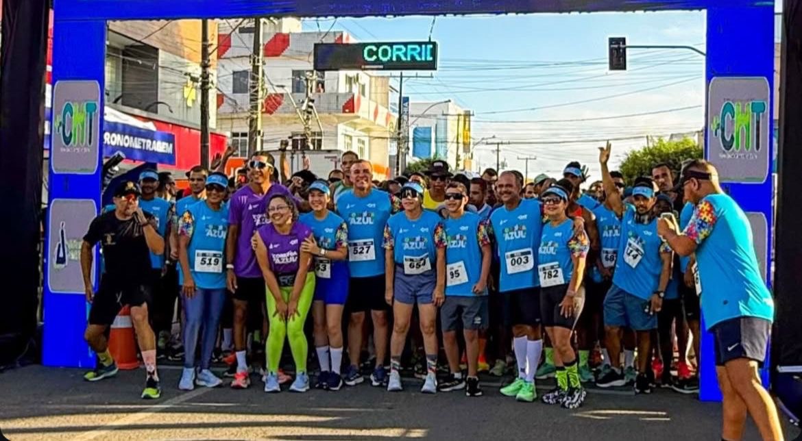 Corrida Azul movimenta o feriado de Tiradentes em Santo Estevão