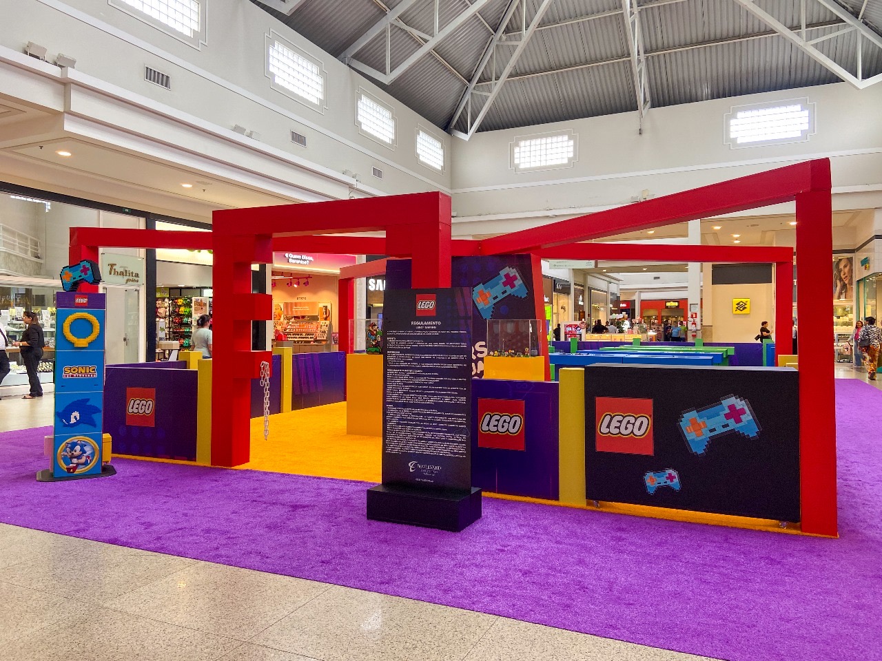 Com entrada gratuita, Boulevard Shopping recebe Espaço LEGO GAMING