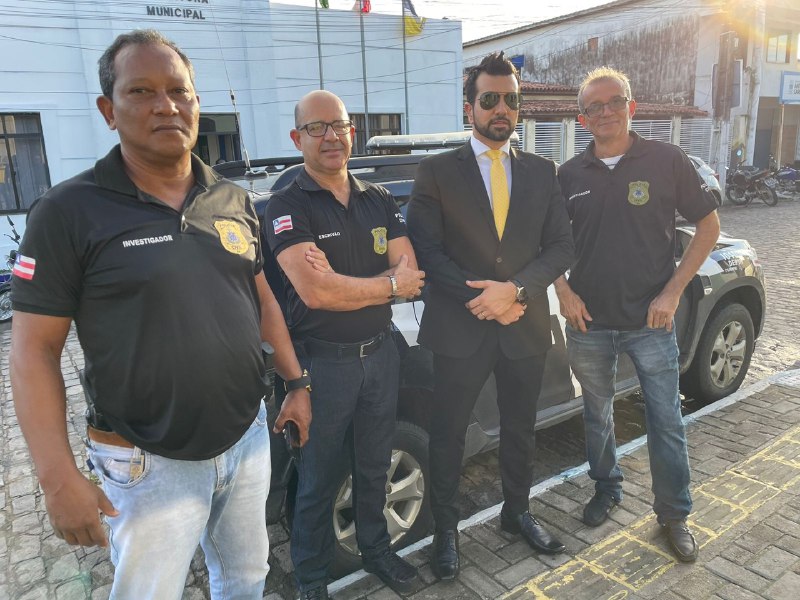 Delegado Yves Correia destaca avanço da segurança pública em Antônio Cardoso e assume nova função na Polícia Civil