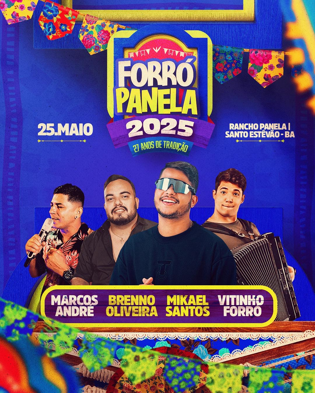 Forró Panela 2025: é em Santo Estêvão que a festa começa