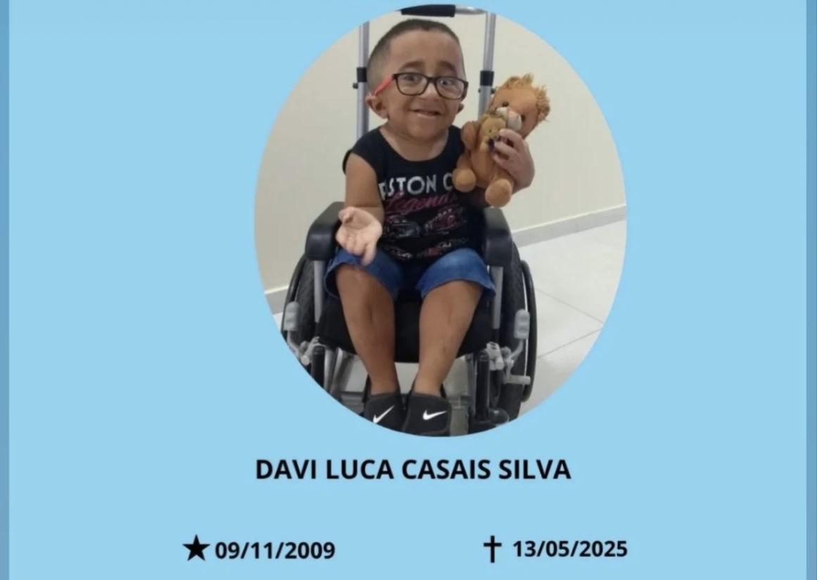 Morre menino que sofria com ‘ossos de vidro’ em Feira de Santana
