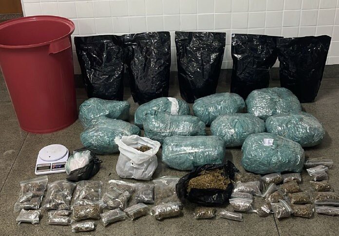 Polícia Militar prende mulher por tráfico e apreende grande quantidade de drogas no Parque Ipê