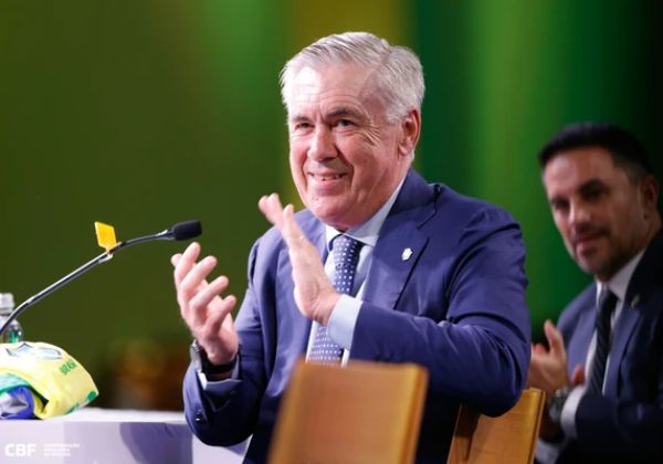 Novo técnico da seleção, Ancelotti vai assistir jogo do Vitória no próximo domingo