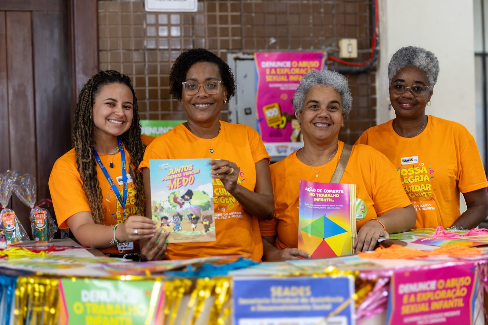 Seades leva ações de proteção social para a Micareta de Feira de Santana