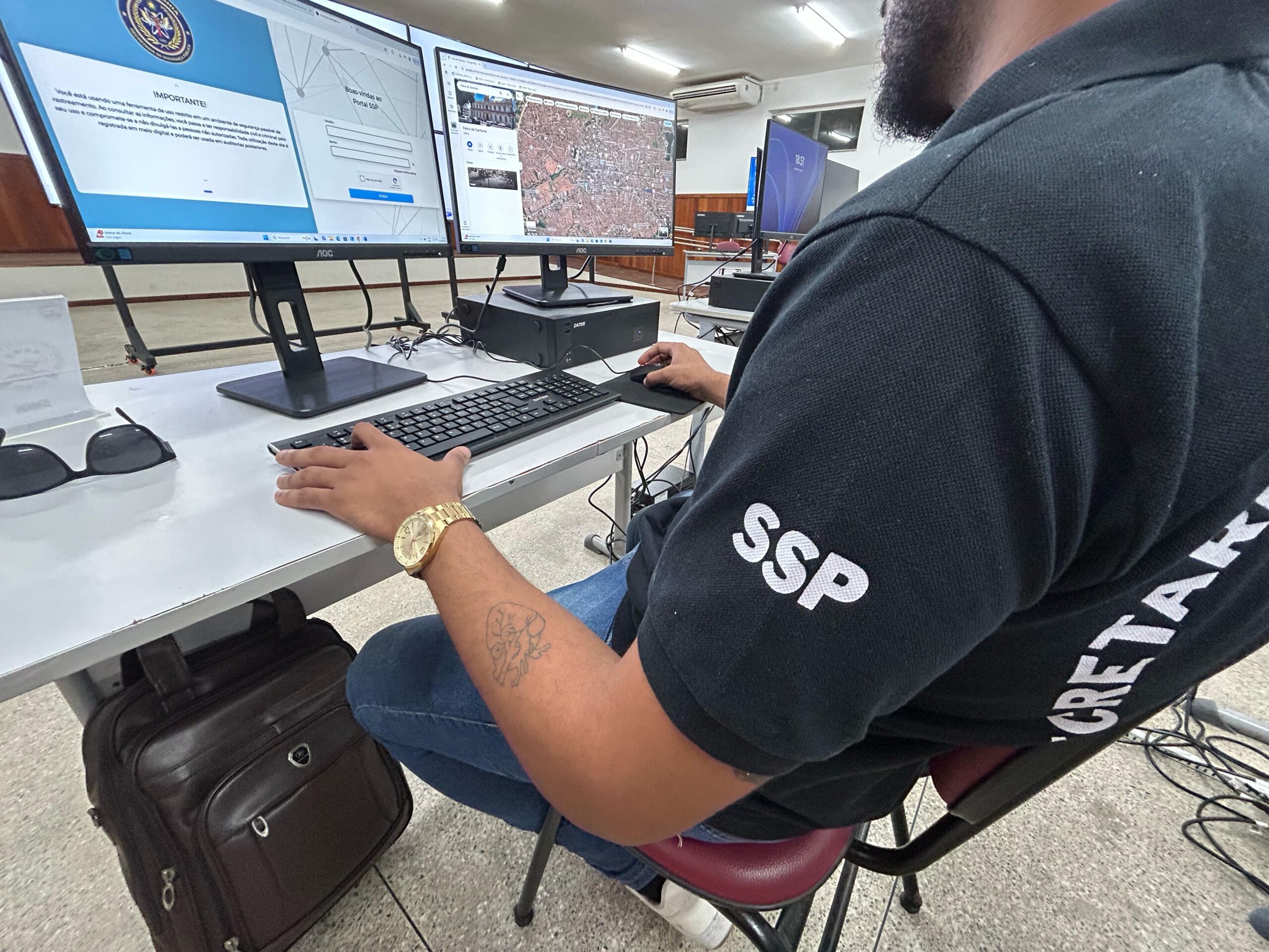 Centro Integrado de Inteligência da SSP norteia as equipes de campo na Micareta de Feira 2025