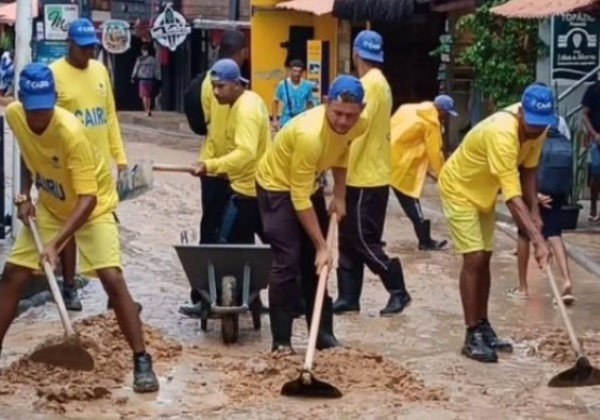 Morro de São Paulo, Gamboa e Garapuá enfrentam problemas por causa das chuvas