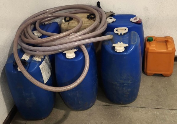 Polícia Civil recupera 320 litros de combustíveis furtados no Polo Industrial na RMS