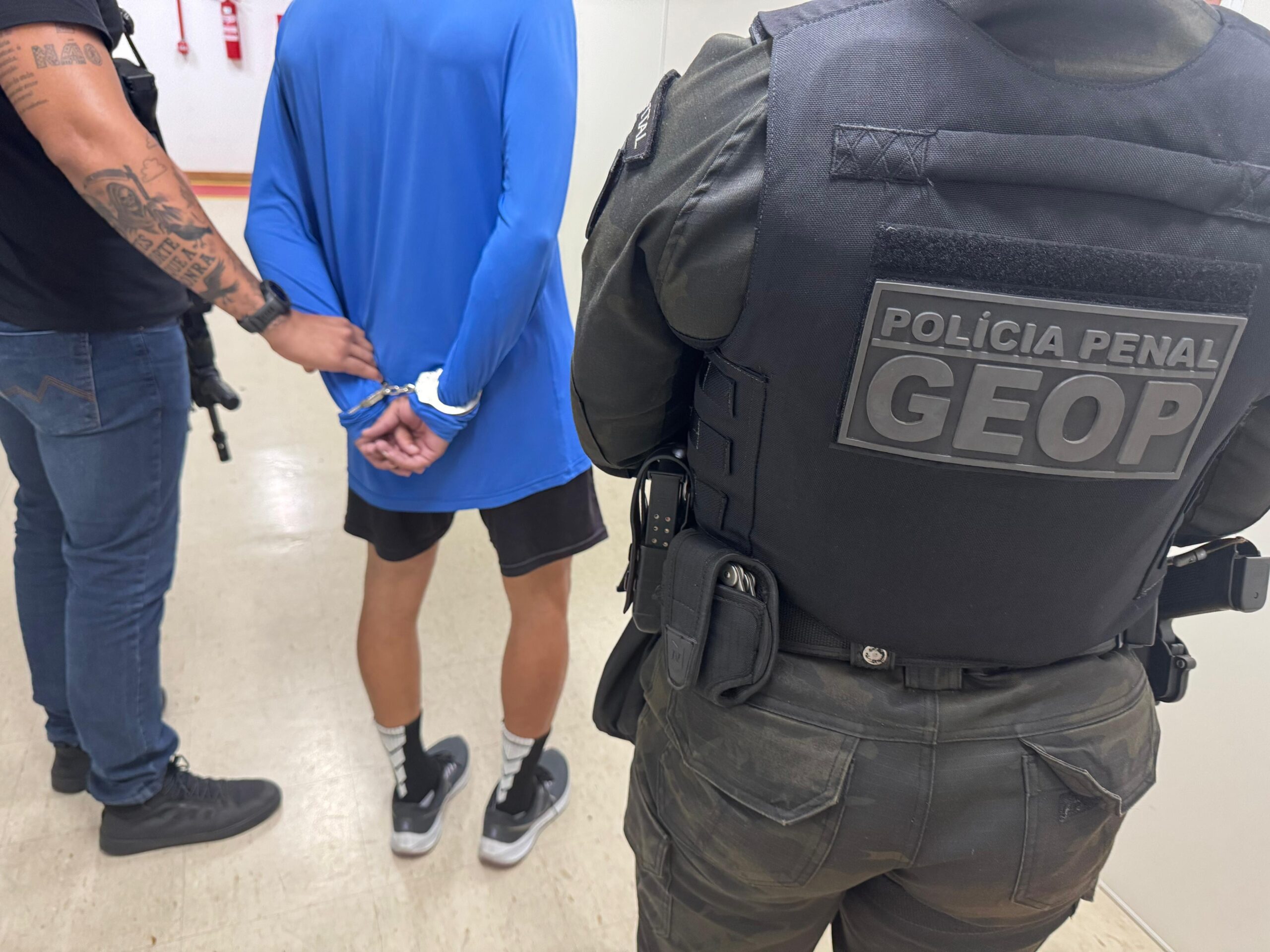 Policiais prendem homem que tentava fraudar concurso da Polícia Penal
