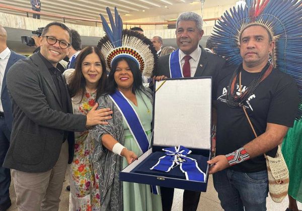 Jerônimo Rodrigues recebe a mais alta honraria brasileira no Palácio Itamaraty