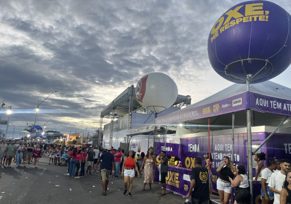 Tenda de acolhimento da SPM abre as portas na Micareta de Feira contra a violência de gênero
