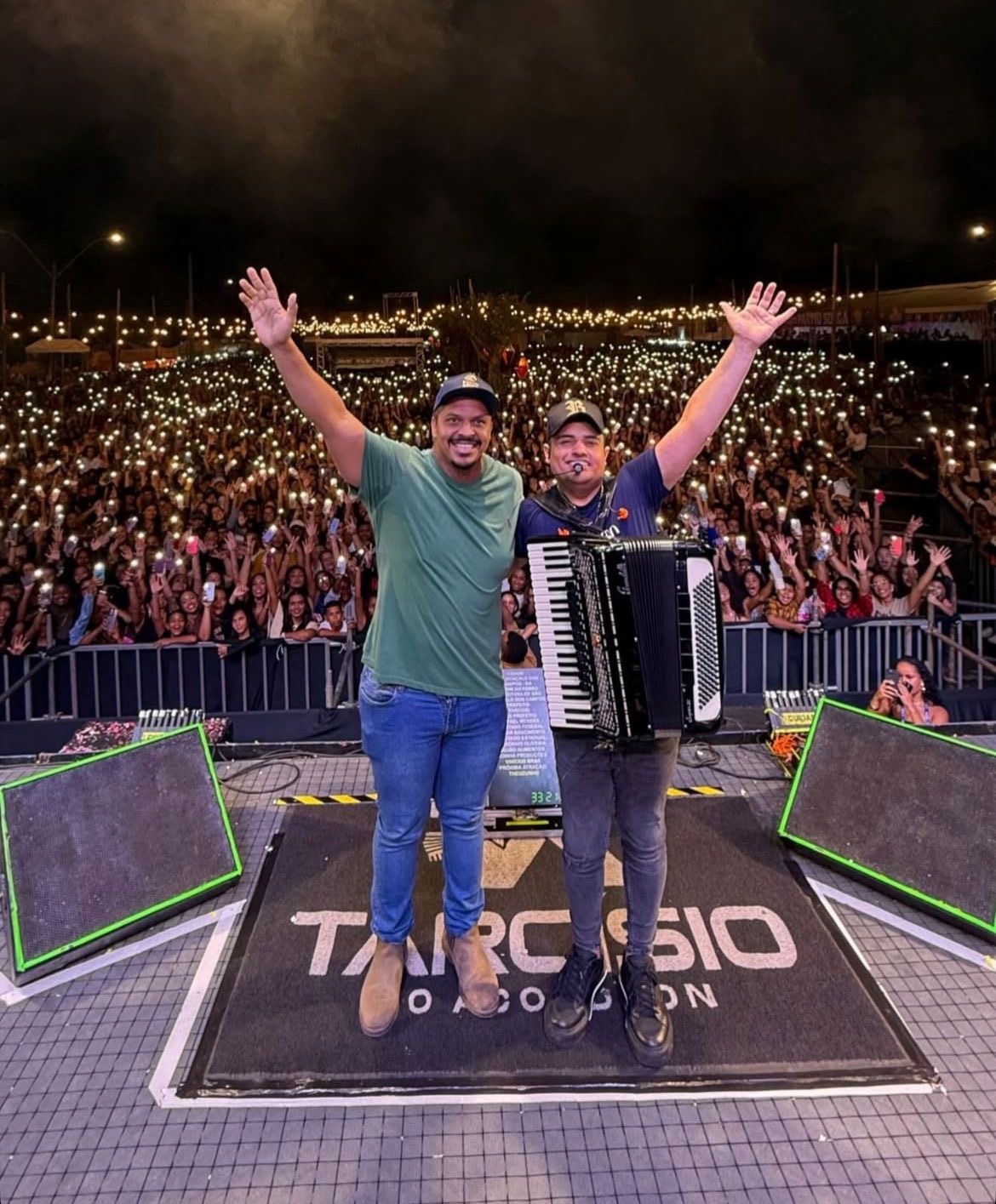 São Gonçalo: Tarcísio do Acordeon, Manu Batidão, Theuzinho e Léo Estakazero encerram o Jardim do Forró