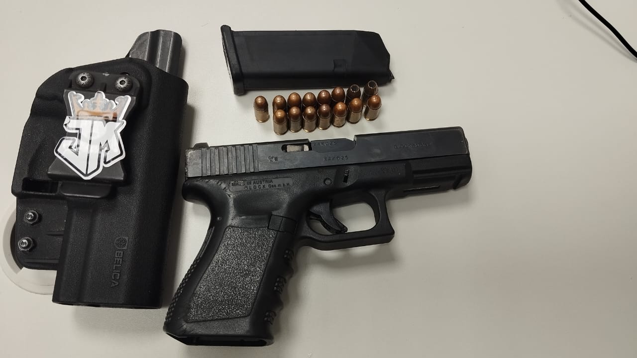 PM apreende arma de fogo e frustra tentativa de roubo em Feira de Santana