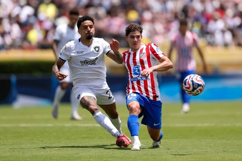 Botafogo perde para o Atlético de Madrid, mas se classifica em 2º lugar no grupo B do Mundial