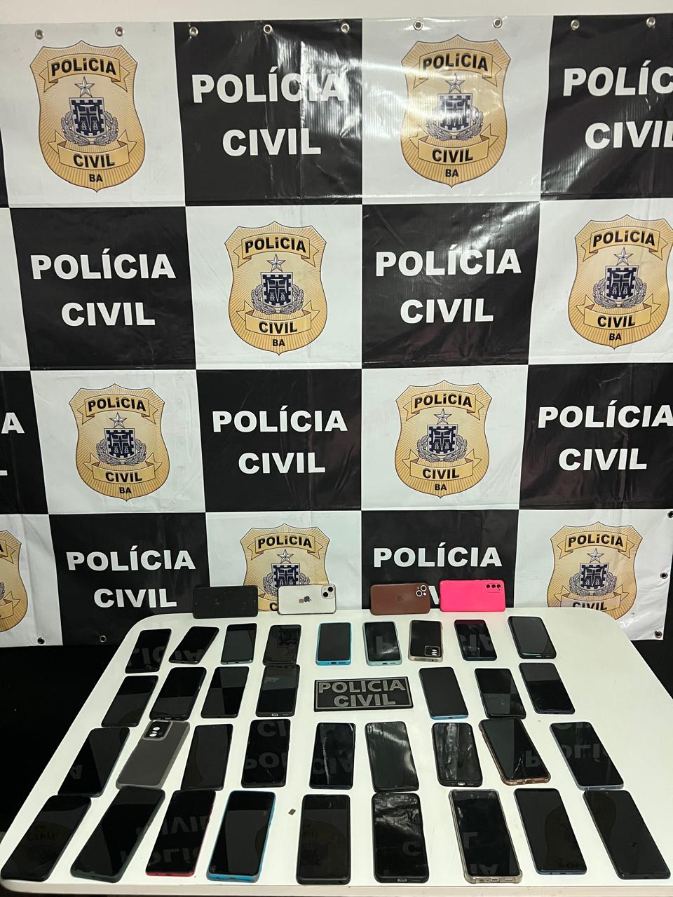 Polícia Civil recupera 36 celulares furtados durante o São João de Cruz das Almas