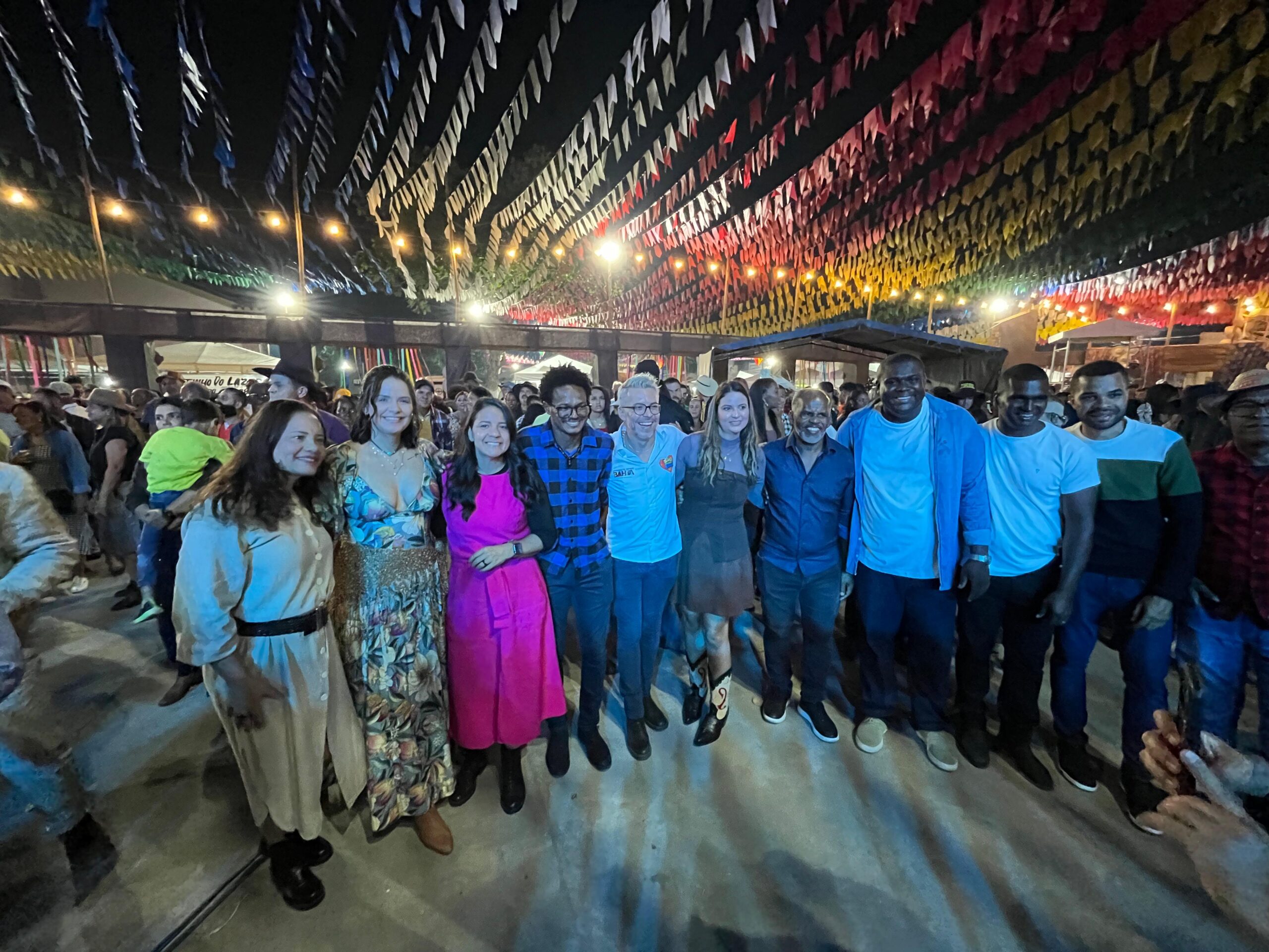 Secretários de Cultura e Educação prestigiam o Arraiá das Umburanas em Antônio Cardoso