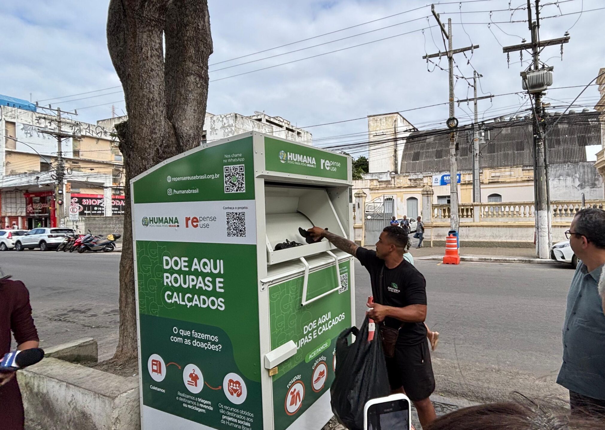 Feira de Santana recebe ponto de coleta do projeto Repense Reuse e fortalece ações de sustentabilidade e inclusão social