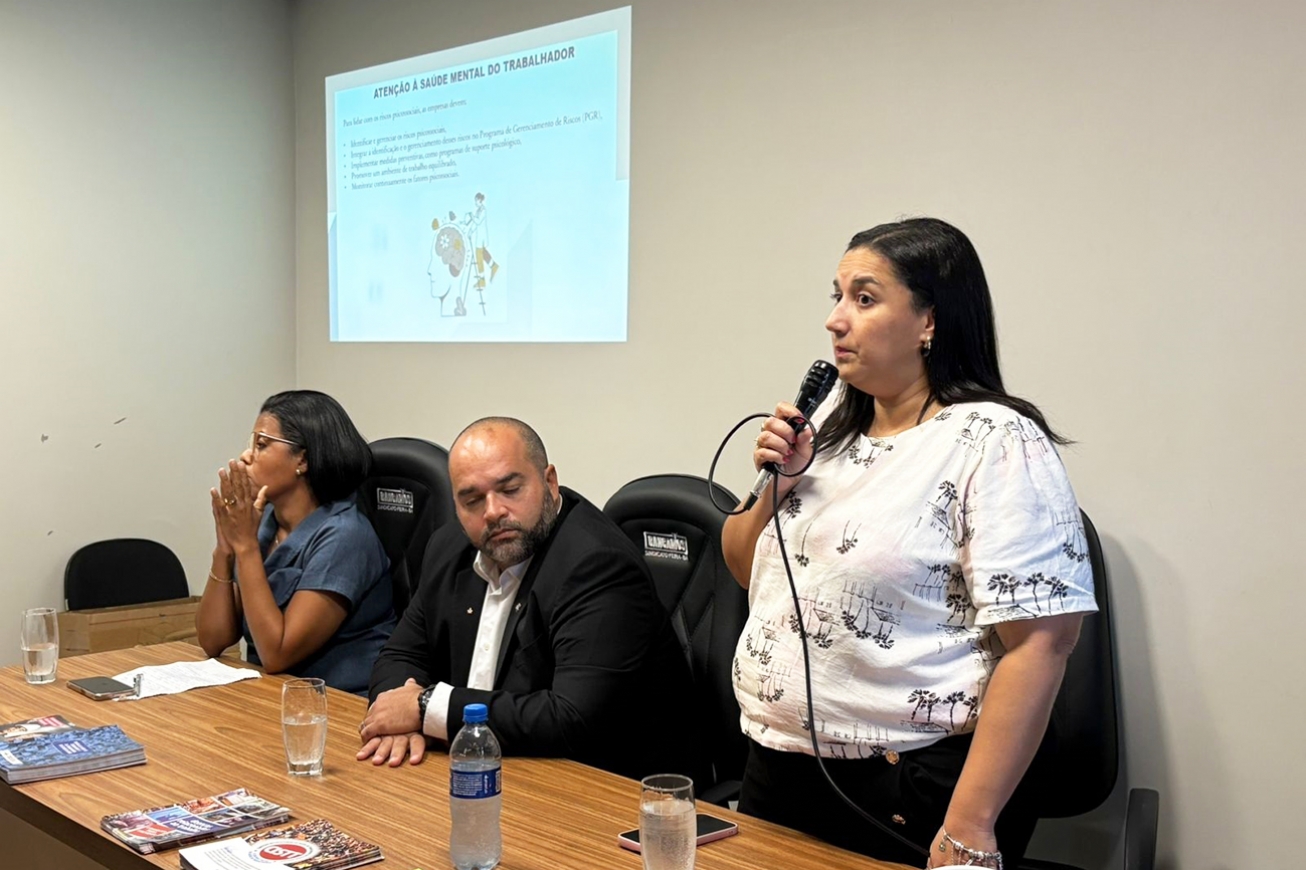 Seminário debate o adoecimento mental no ambiente de trabalho
