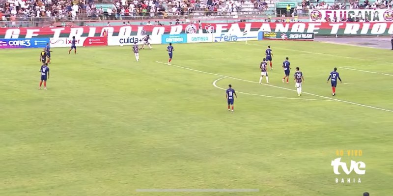 Bahia de Feira e Fluminense empatam no primeiro duelo da semifinal da Série B