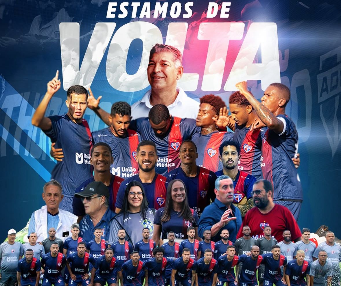 Bahia de Feira vence o Fluminense e garante acesso para Série A do Baianão