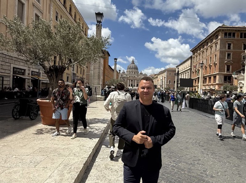 De volta a Roma, Jorge Biancchi lidera cobertura do Jubileu dos Jovens no Vaticano