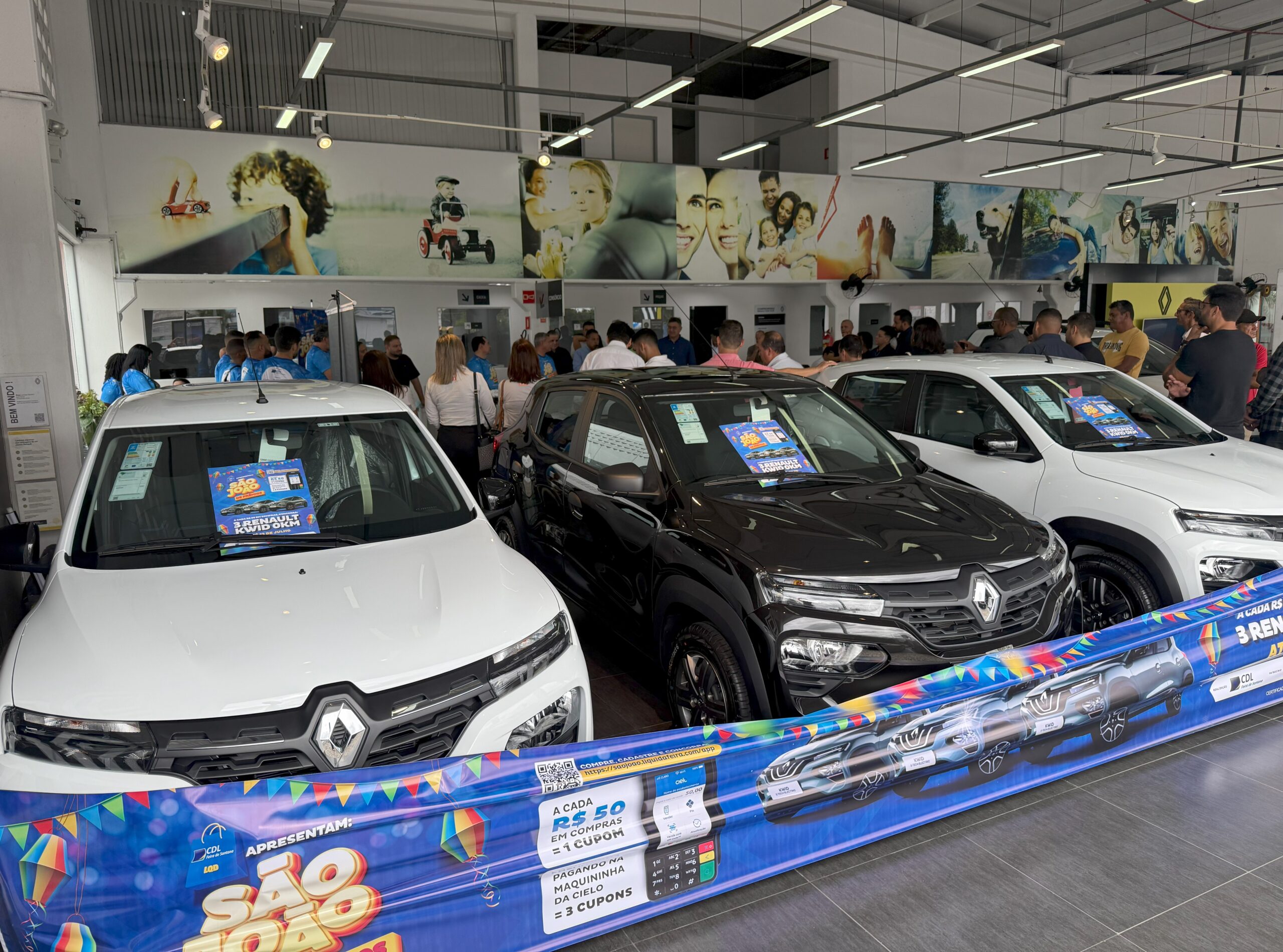CDL Feira realiza nesta quarta-feira (23) sorteio de carros da campanha São João de Prêmios/Liquida Feira 2025